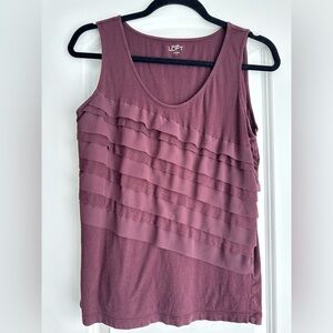 Purple Loft Tank Top